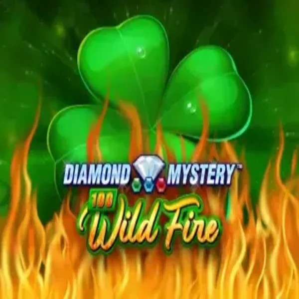 Diamond Mystery 100 Wild Fire casino game by Greentube – featured logo at SpinSahara Casino