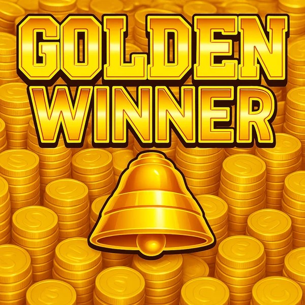Golden Winner online game logo by Inspired Gaming on spin-sahara.gr