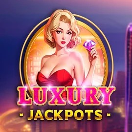 Luxury Jackpots logo by Triple Cherry SpinSahara Casino