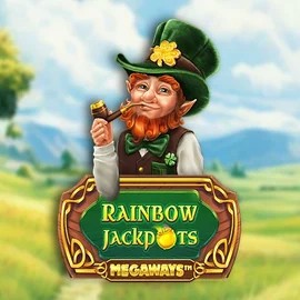 Rainbow Jackpots Megaways casino game by Red Tiger Gaming – featured logo at SpinSahara Casino